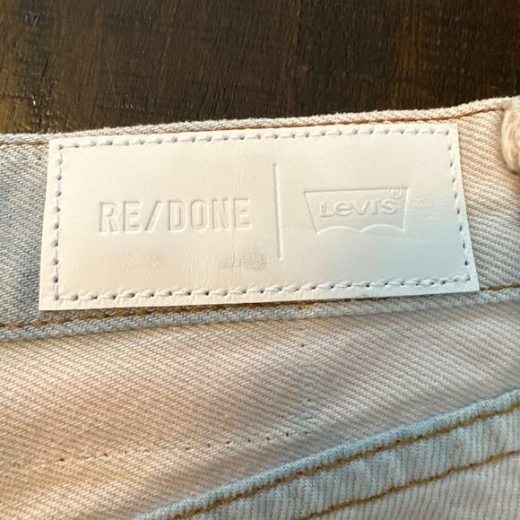 RE/DONE x Levi's Collaboration The Short in Pink Size 25 NWT - Picture 3 of 10